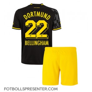 Borussia Dortmund Jude Bellingham #22 Bortatröja Barn 2022-23 Kortärmad (+ korta byxor)